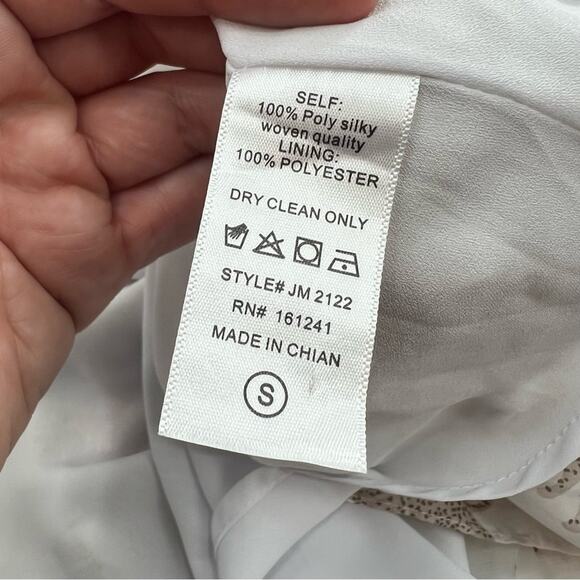 J. Marie leopard print babydoll tiered dress sz S - Picture 5 of 6